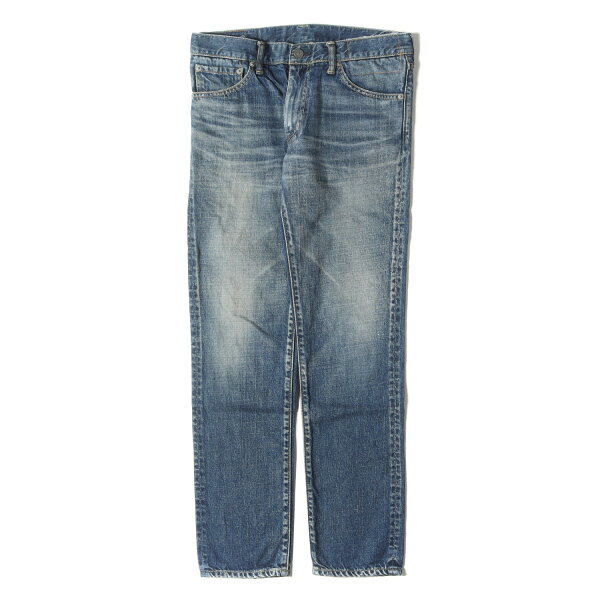 visvim ビズビム パンツ インディゴ サイズ:32×30 | ヴィンテージ加工 スリム デニムパンツ (SOCIAL SCULPTURE DENIM 04 D9) | ボトムス ジーンズ ジーパン【メンズ】【中古】【K4858】