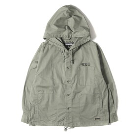 NEIGHBORHOOD ネイバーフッド シャツ オリーブドラブ サイズ:S | 24AW フード付き ストレッチツイル シャツ (HOODED SHIRT LS) | トップス カジュアルシャツ 長袖【メンズ】【中古】【美品】【K4714】