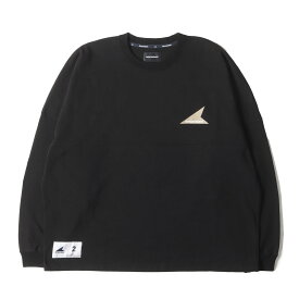 DESCENDANT ディセンダント Tシャツ ブラック 黒 サイズ:2 | 24AW オーバーサイズ ヘビー ロングスリーブ Tシャツ (CETUS JERSEY LS) | トップス カットソー 長袖【メンズ】【中古】【K4695】