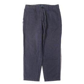 DESCENDANT ディセンダント パンツ ネイビー 紺 サイズ:2 | Ron Herman コットンツイル チノパンツ | ボトムス ズボン | コラボ【メンズ】【中古】【K4695】