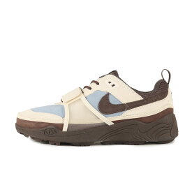 NIKE ナイキ サイズ:US10.5(28.5cm) | Travis Scott ZOOM FIELD JAXX LECHE BLUE (HQ3072-400) | トラビス・スコット ズーム フィールド ジャックス | レチェブルー バロックブラウン | ローカット スニーカー シューズ 靴 | コラボ【メンズ】【中古】【美品】【K4857】