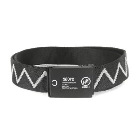 NEIGHBORHOOD ネイバーフッド ベルト ブラック 黒 サイズ:FREE | 21SS ジグザグライン GI ガチャベト (G.I. / E-BELT) | ブランド ファッション アイテム 小物 雑貨【メンズ】【中古】【美品】【K4714】