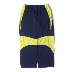 Supreme シュプリーム パンツ ネイビー イエロー サイズ:XL | 23AW ロゴパイピング ナイロン トラックパンツ (Logo Piping Track Pant) | ボトムス ズボン【メンズ】【K4747】