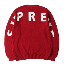 楽天市場】supreme back logo sweaterの通販