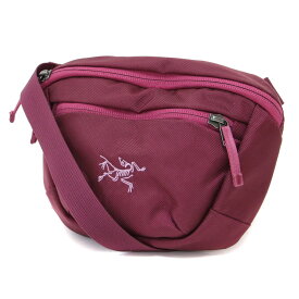 ARC TERYX アークテリクス バッグ ボルドー | MAKA 2 WAISTPACK ボディバッグ / マカ ショルダーバッグ サコッシュ | ロゴ刺繍 ナイロン | ブランド カバン【レディース】【中古】【K4742】
