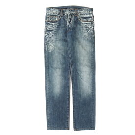 Dior HOMME ディオールオム パンツ インディゴ サイズ:29 | 07SS スパイダー スリム ストレート デニム パンツ | ボトムス ジーンズ ジーパン【メンズ】【中古】【K4779】