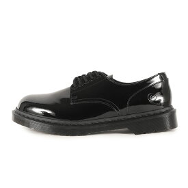 Dr.Martens ドクターマーチン サイズ:UK11(30.0cm) | 日本未発売 ×fragment design ×DSM LONDON パテントレザー 3ホール シューズ (Hollingborn DSM) | ブラック 黒 | ローカット コラボ 靴【メンズ】【K4956】