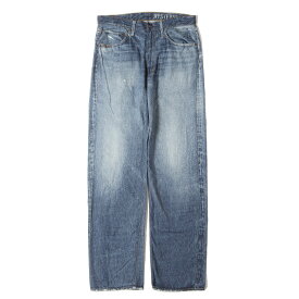 HYSTERIC GLAMOUR ヒステリックグラマー パンツ インディゴ サイズ:S | 24SS VINTAGE DENIM転写 50S XX ストレート パンツ | ボトムス ジーンズ ジーパン | 日本製【メンズ】【中古】【美品】【K4781】