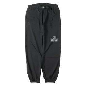 HYSTERIC GLAMOUR ヒステリックグラマー パンツ ブラック 黒 サイズ:S | 22AW SEE NO EVIL PERTEX トラック パンツ | ボトムス ズボン | 日本製【メンズ】【中古】【K4781】