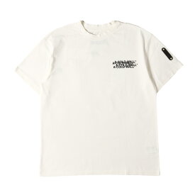A-COLD-WALL ア コールド ウォール Tシャツ ホワイト 白 サイズ:S | ブランドロゴ グラフィック Tシャツ | 半袖 ショート ハーフ スリーブ カットソー【メンズ】【中古】【K4814】
