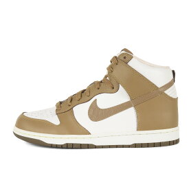 NIKE ナイキ サイズ:US10(28.0cm) | DUNK HIGH Ostrich Swoosh Pack (317982-108 /デッドストック) | ダンク ハイ オーストリッチ | ホワイト ブラウンケルプ | ハイカット スニーカー シューズ 靴【メンズ】【K4874】
