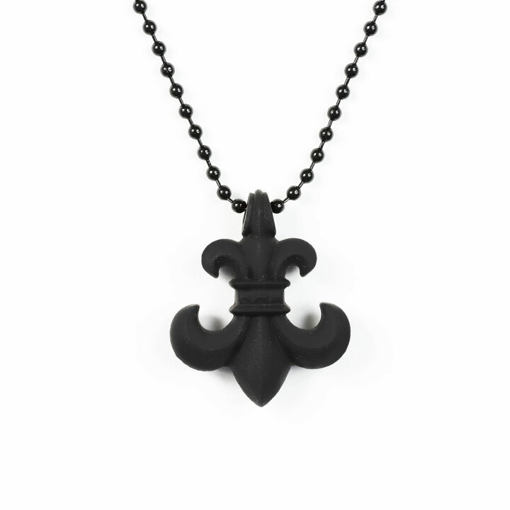 楽天市場】CHROME HEARTS クロムハーツ ネックレス ブラック 黒 | 26SS 