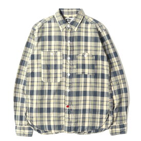 Engineered Garments エンジニアドガーメンツ シャツ マルチカラー サイズ:XS |マドラスチェック ワークシャツ / MADE IN USA | トップス カジュアルシャツ 長袖【メンズ】【中古】【K4813】