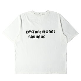 CELINE セリーヌ Tシャツ ホワイト 白 サイズ:M | 23SS DYSFUNCTIONAL BAUHAUS オーバーサイズ クルーネック Tシャツ | 半袖 ショート ハーフ スリーブ カットソー【メンズ】【中古】【美品】【K4960】