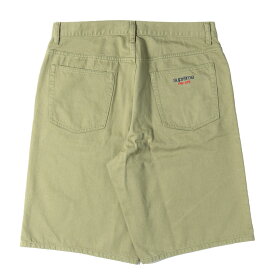 Supreme シュプリーム パンツ ライトオリーブ サイズ:34 | 24SS ウォッシュド バギー デニムショーツ(Baggy Denim Short) | ボトムス ショートパンツ【メンズ】【中古】【美品】【K4840】