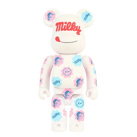 MEDICOM TOY メディコムトイ | THE CONVENI / fragment design / 不二家 COLOR MILKY BE@RBRICK 100% ＆ 400% / ベアブリック 2020年製 | 400％、100%(欠品) | コラボ アイテム【メンズ】【中古】【K4911】