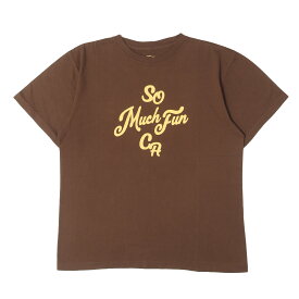 STANDARD CALIFORNIA スタンダードカリフォルニア Tシャツ ブラウン サイズ:L 23SS グラフィック ロゴ Tシャツ SD So Much Fun CA T 日本製 トップス カットソー 半袖【メンズ】【中古】【K4911】
