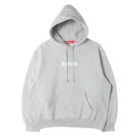 Supreme シュプリーム パーカー ヘザーグレー M 24AW ボックスロゴ スウェット パーカー Box Logo Hooded Sweatshirt トップス フーディー プルオーバー【メンズ】【中古】【美品】【K4952】