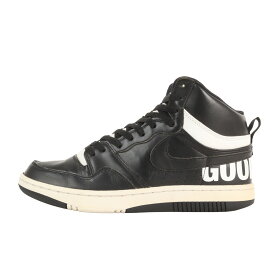 NIKE ナイキ US9.5(27.5cm) GOODENOUGH ×fragment design NikeLab COURT FORCE SP FRAGMENT (814913-001) グッドイナフ フラグメントデザイン ナイキラボ コートフォース ブラック ハイカット スニーカー シューズ 靴 コラボ【メンズ】【中古】【K4913】