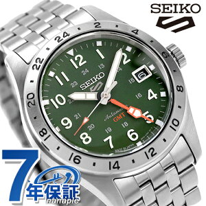 �Z�C�R�[5 �X�|�[�c Field Series GMT �������� �r���v �u�����h �����Y Seiko 5 Sports HDB001J �A�i���O �I���[�u�h���u ���{�� ������� �h�� �v���[���g �j�� ���p�I