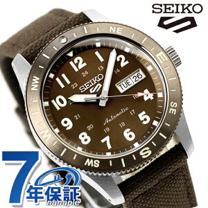 �y�T�R�b�V���t�z �Z�C�R�[5 �X�|�[�c �t�B�[���h �������� �r���v �u�����h �����Y Seiko 5 Sports HDB009J �A�i���O �u���E�� ���{�� ������� �h�� �v���[���g �j�� ���p�I