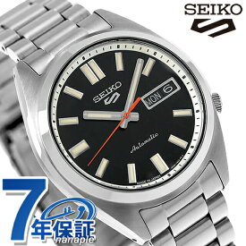 【替えベルト付】 セイコー5 スポーツ SNXS Sports Style 自動巻き 腕時計 ブランド メンズ Seiko 5 Sports SBSA255 アナログ ブラック 黒 日本製