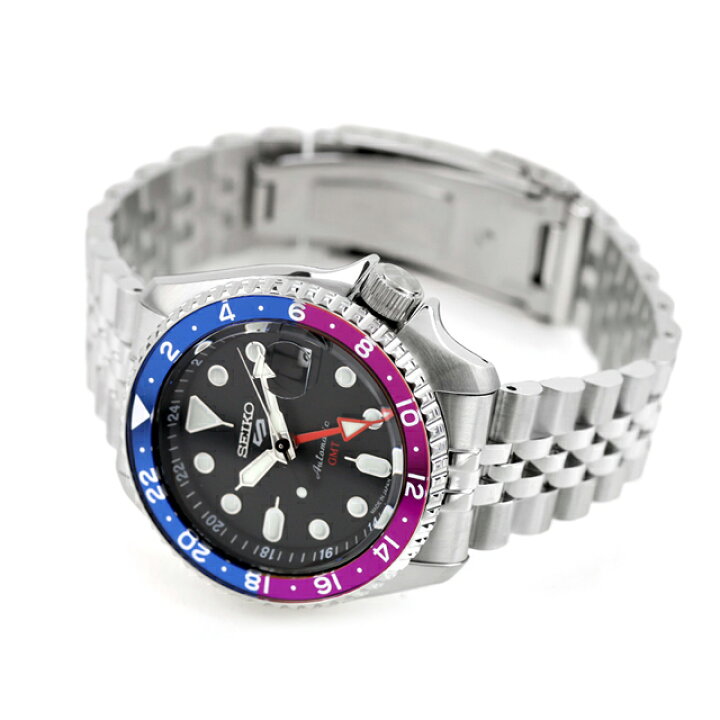 楽天市場】セイコー5 スポーツ SKX Series GMT 自動巻き 腕時計 