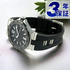 ブルガリ 時計 メンズ BVLGARI ディアゴノ 42mm 自動巻き DG42BSCVD 腕時計 ブランド ブラック 記念品 プレゼント ギフト