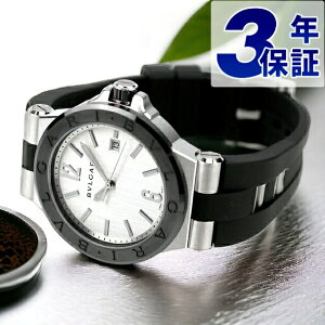 �u���K�� ���v �����Y BVLGARI �f�B�A�S�m 42mm �������� DG42C6SCVD �r���v �u�����h �V���o�[ �L�O�i �v���[���g �M�t�g