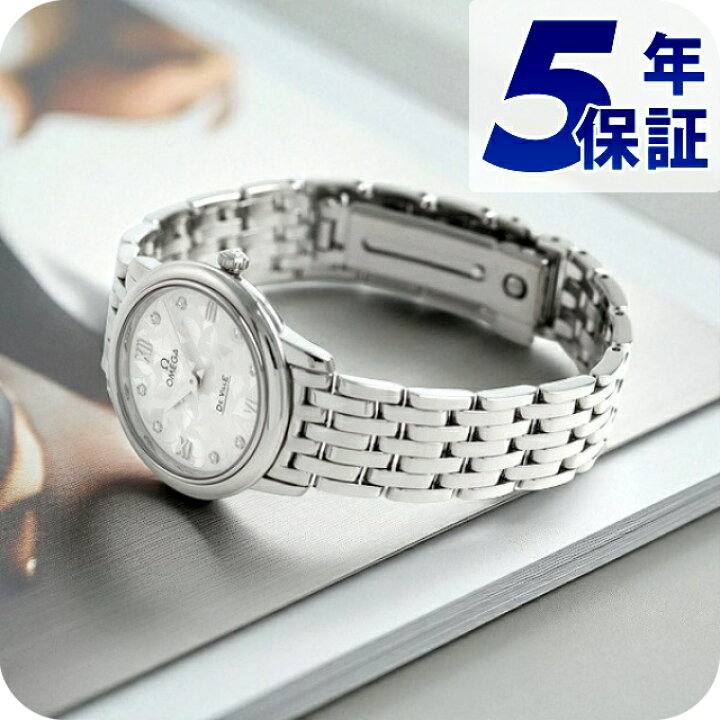 楽天市場】オメガ デビル プレステージ 27.4MM ダイヤモンド 424.10 
