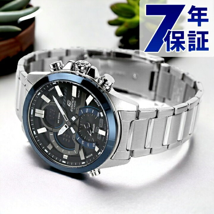 楽天市場】エディフィス EDIFICE ECB-30DB-1A スマートフォンリンク 