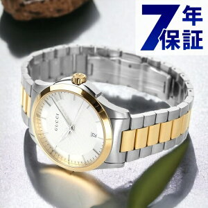 \今ならさらに+9倍/ グッチ 時計 メンズ GUCCI 腕時計 ブランド Gタイムレス 40mm シルバー×ゴールド YA126450 記念品 プレゼント ギフト