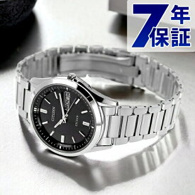 シチズン エクシード デイデイトモデル 電波ソーラー AT6030-51E CITIZEN EXCEED メンズ 腕時計 ソーラー電波腕時計 ソーラー電波時計 ブランド チタン ブラック 時計 ギフト プレゼント 実用的