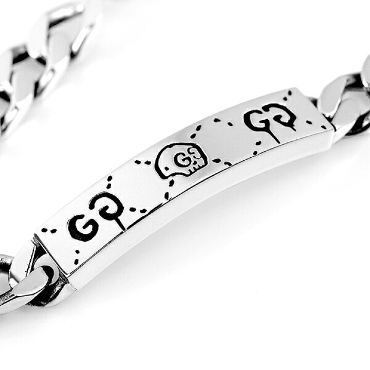 楽天市場】グッチ ゴースト 19cm プレスレット ジュエリー  