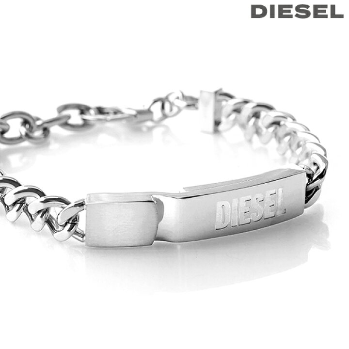 楽天市場】ディーゼル ブレスレット DIESEL STACKED ステンレス 