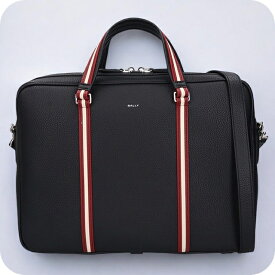 バリー ビジネスバッグ メンズ ブランド BALLY レザー 2WAY 6306390 ブラック バッグ