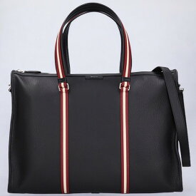 バリー トートバッグ メンズ ブランド BALLY ビジネスカバン レザー 2WAY 6307002 ブラック バッグ