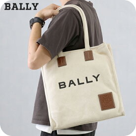 バリー トートバッグ メンズ レディース ブランド BALLY Akelei 6307808 ナチュラル ブラウン バッグ