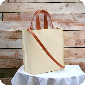 マルニ トートバッグ レディース MARNI レザー イタリア SHMP0040Q0 ホワイト系 イエロー系 バッグ