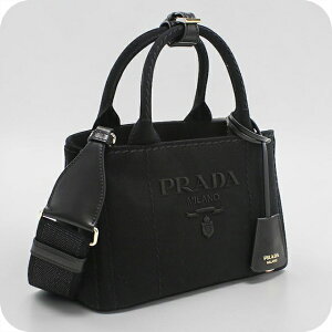�v���_ �g�[�g�o�b�O ���f�B�[�X �u�����h PRADA CANAPA RICAMO 2WAY 1BA038 �u���b�N �y�� ��� ���� ������� �v���[���g ���� ���p�I ���킢��