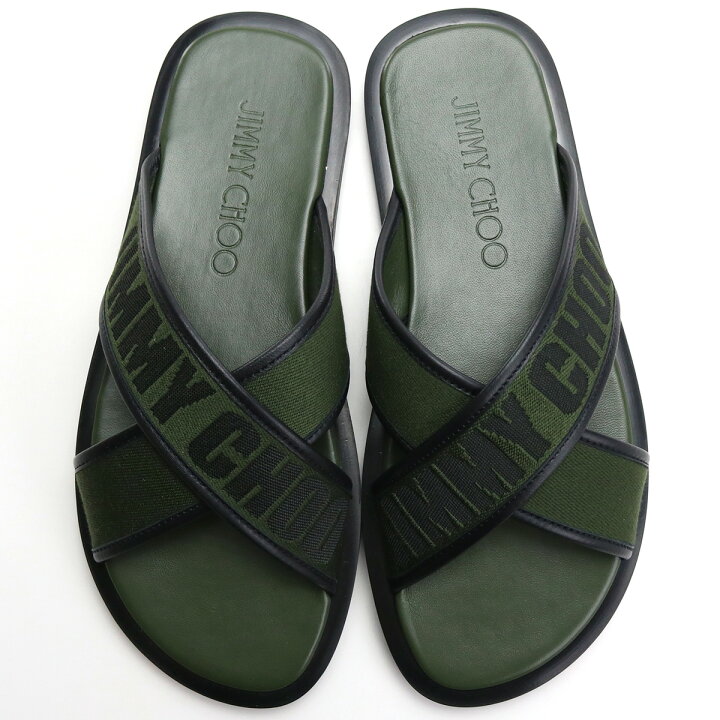 楽天市場】ジミーチュウ サンダル メンズ JIMMY CHOO ロゴ入り  