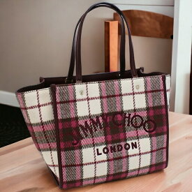 【当店限定★全品ポイント5倍】【あす楽対応】 ジミーチュウ トートバッグ レディース JIMMY CHOO ウール レザー イタリア VARENNE TOTE BAG マルチカラー バッグ