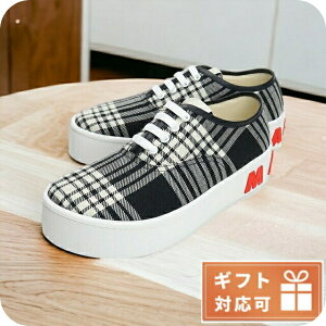 マルニ スニーカー メンズ MARNI キャンバス イタリア SNZU009503 ブラック ホワイト系 小物 選べるモデル プレゼント 実用的