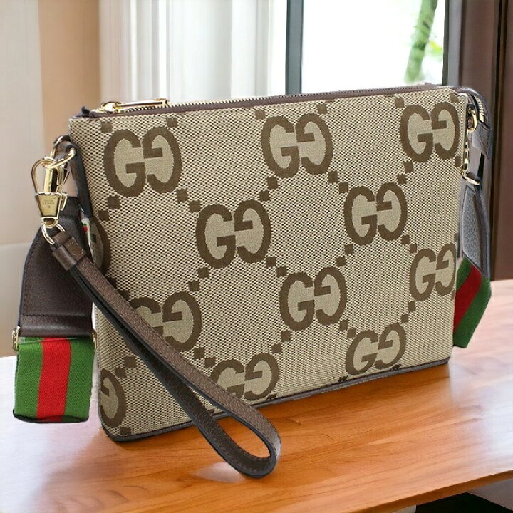 楽天市場】グッチ 斜め掛けショルダーバッグ メンズ GUCCI ジャンボGG 