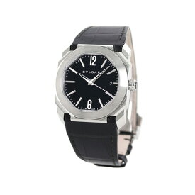 【クロス付】 ブルガリ オクト ソロテンポ 自動巻き メンズ 腕時計 ブランド BGO38BSLD BVLGARI ブラック 記念品 ギフト 父の日 プレゼント 実用的