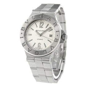 【クロス付】 ブルガリ 時計 メンズ BVLGARI ディアゴノ 40mm 自動巻き DG40C6SSD 腕時計 ブランド シルバー 記念品 ギフト 父の日 プレゼント 実用的