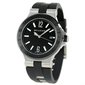 【クロス付】 ブルガリ 時計 メンズ BVLGARI ディアゴノ 42mm 自動巻き DG42BSCVD 腕時計 ブランド ブラック 記念品 ギフト 父の日 プレゼント 実用的