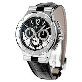 【クロス付】 ブルガリ 時計 メンズ BVLGARI ディアゴノ 42mm 自動巻き DG42BSLDCH 腕時計 ブランド シルバー 記念品 ギフト 父の日 プレゼント 実用的