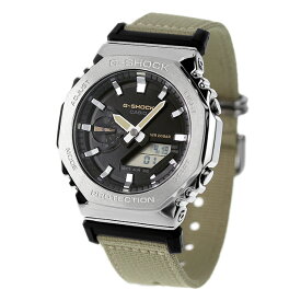 gショック ジーショック G-SHOCK クオーツ GM-2100C-5A アナログデジタル 2100シリーズ アナデジ ブラック 黒 カーキベージュ CASIO カシオ 腕時計 ブランド メンズ ギフト 父の日 プレゼント 実用的