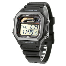 カシオ CASIO WS-1600H-1AV 海外モデル メンズ 腕時計 カシオ casio デジタル ブラック 黒 ギフト 父の日 プレゼント 実用的